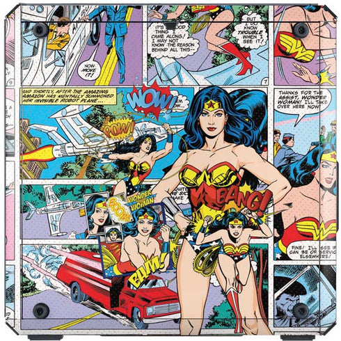 DC Comics Wonder Woman Comic Blast Cooler Master MasterBox Q300L Mini Tower Skin