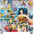 DC Comics Wonder Woman Comic Blast Corsair 4000D Tempered Glass Mid-Tower ATX Case Skin