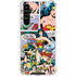DC Comics Wonder Woman Comic Blast Galaxy A54 5G Clear Case