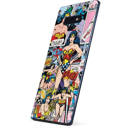 DC Comics Wonder Woman Comic Blast Galaxy Note 9 Skin