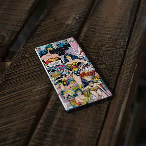 DC Comics Wonder Woman Comic Blast Galaxy Note 9 Skin