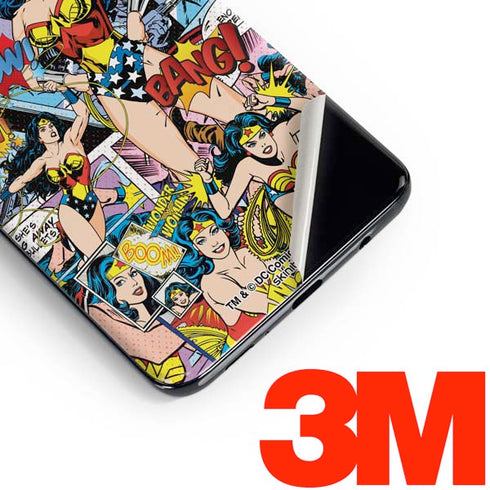 DC Comics Wonder Woman Comic Blast Galaxy S10 Plus Skin