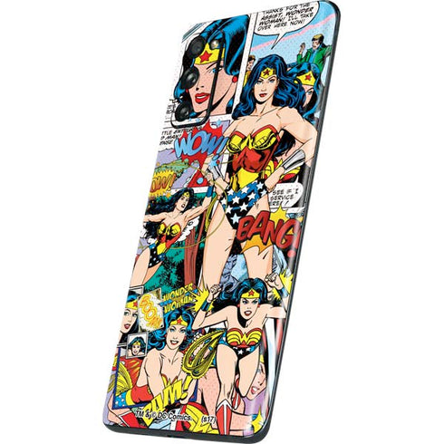 DC Comics Wonder Woman Comic Blast Galaxy S20 Fan Edition Skin
