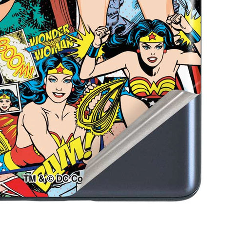 DC Comics Wonder Woman Comic Blast Galaxy S20 Fan Edition Skin