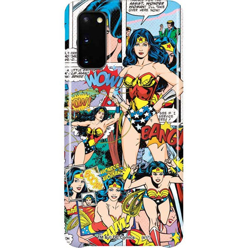 DC Comics Wonder Woman Comic Blast Galaxy S20 Lite Case