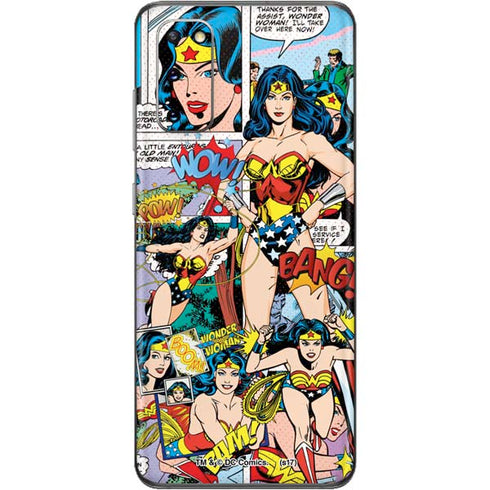 DC Comics Wonder Woman Comic Blast Galaxy S20 Skin