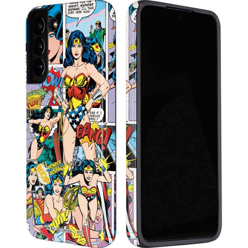DC Comics Wonder Woman Comic Blast Galaxy S22 Pro Case