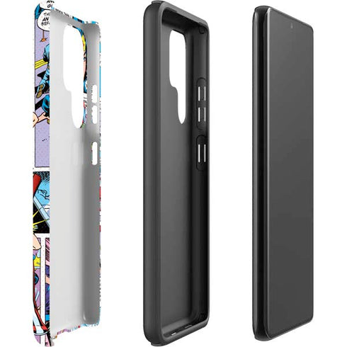 DC Comics Wonder Woman Comic Blast Galaxy S22 Ultra Pro Case