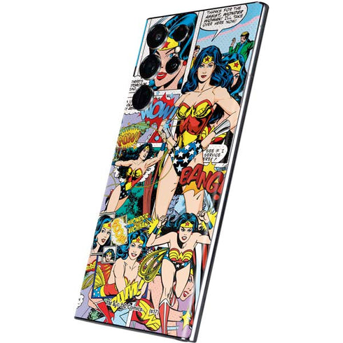 DC Comics Wonder Woman Comic Blast Galaxy S22 Ultra Skin