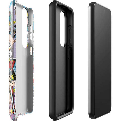 DC Comics Wonder Woman Comic Blast Galaxy S23 Plus Pro Case