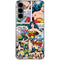 DC Comics Wonder Woman Comic Blast Galaxy S24 Plus Clear Case