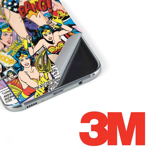 DC Comics Wonder Woman Comic Blast Galaxy S8 Skin