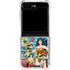 DC Comics Wonder Woman Comic Blast Galaxy Z Flip5 5G Clear Case