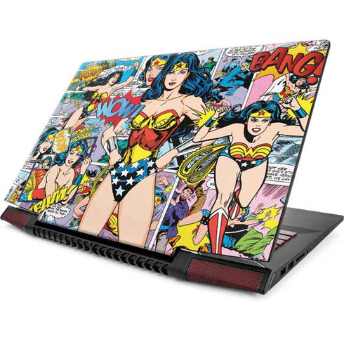 DC Comics Wonder Woman Comic Blast Lenovo IdeaPad Skin