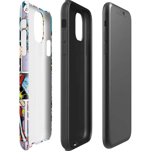 DC Comics Wonder Woman Comic Blast iPhone 11 Pro Max Impact Case