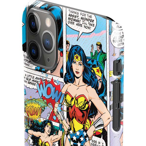 DC Comics Wonder Woman Comic Blast iPhone 11 Pro Max Lite Case