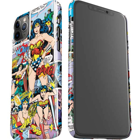 DC Comics Wonder Woman Comic Blast iPhone 11 Pro Max Lite Case