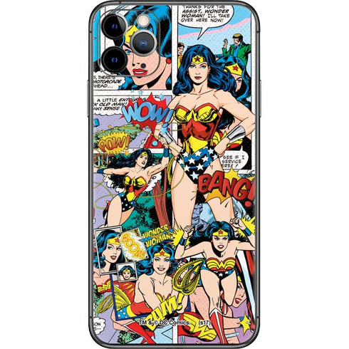 DC Comics Wonder Woman Comic Blast iPhone 11 Pro Max Skin