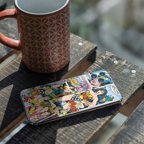DC Comics Wonder Woman Comic Blast iPhone 11 Pro Max Skin