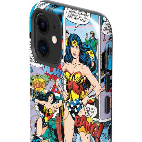 DC Comics Wonder Woman Comic Blast iPhone 12 Impact Case