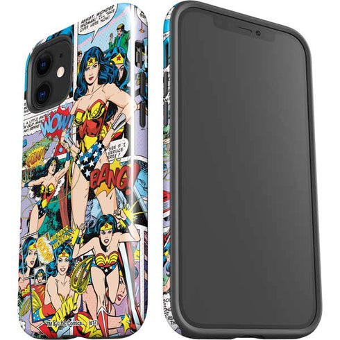 DC Comics Wonder Woman Comic Blast iPhone 12 Impact Case