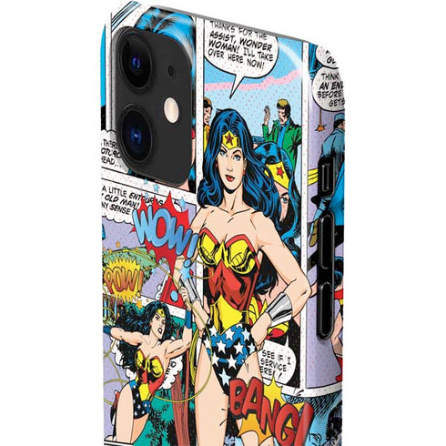 DC Comics Wonder Woman Comic Blast iPhone 12 Mini Lite Case