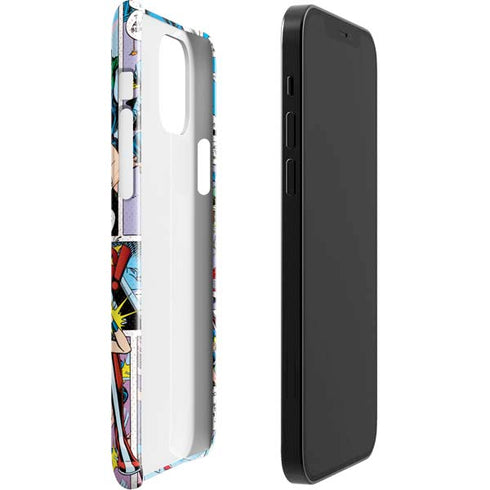 DC Comics Wonder Woman Comic Blast iPhone 12 Mini Lite Case