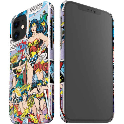 DC Comics Wonder Woman Comic Blast iPhone 12 Mini Lite Case