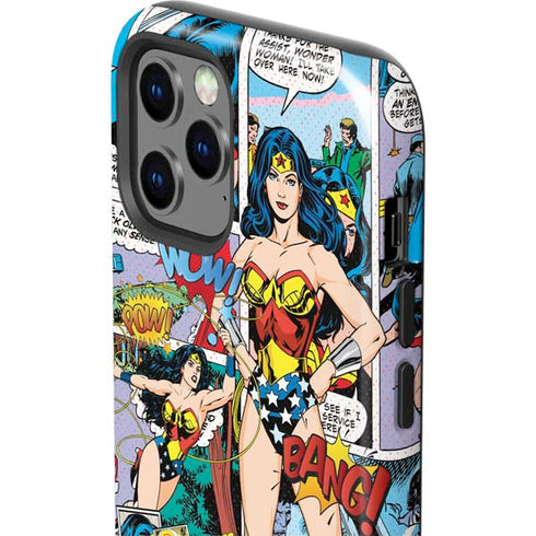 DC Comics Wonder Woman Comic Blast iPhone 12 Pro Impact Case