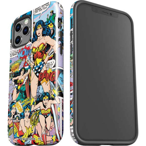 DC Comics Wonder Woman Comic Blast iPhone 12 Pro Impact Case