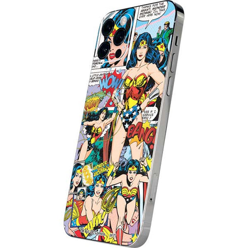 DC Comics Wonder Woman Comic Blast iPhone 12 Pro Max Skin