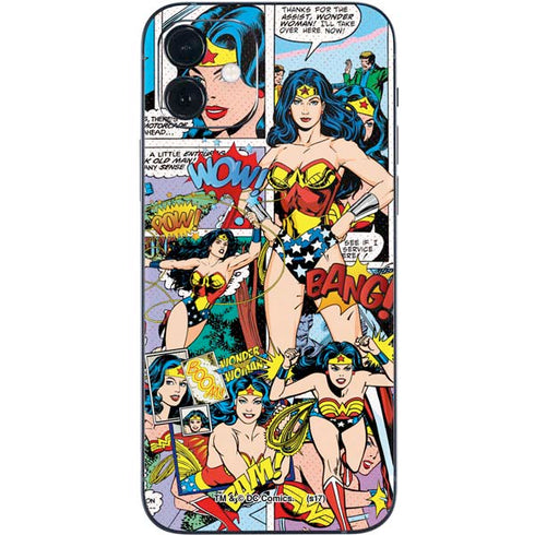 DC Comics Wonder Woman Comic Blast iPhone 12 Skin