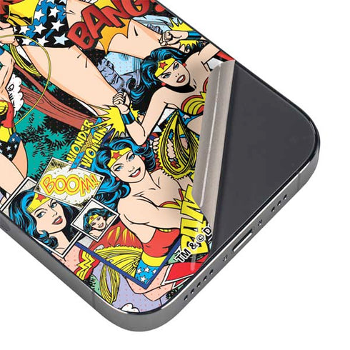 DC Comics Wonder Woman Comic Blast iPhone 13 Pro Max Skin