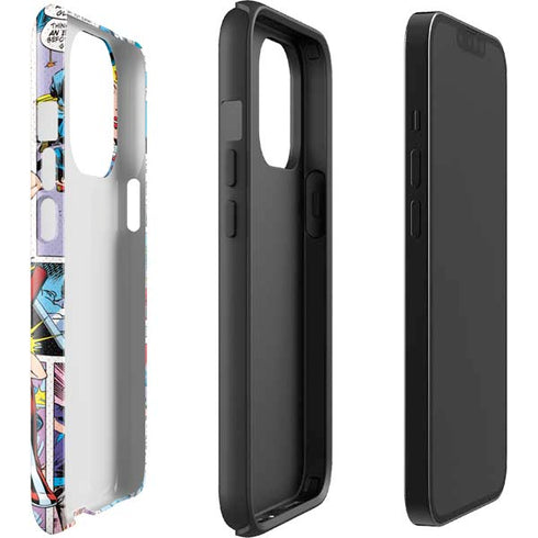DC Comics Wonder Woman Comic Blast iPhone 14 Pro Impact Case