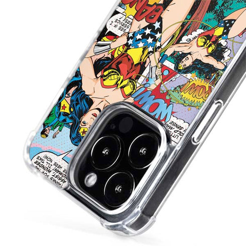 DC Comics Wonder Woman Comic Blast iPhone 14 Pro Max MagSafe Case
