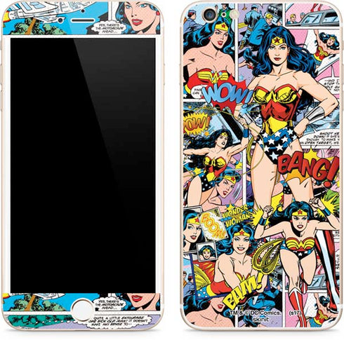 DC Comics Wonder Woman Comic Blast iPhone 6/6s Plus Skin