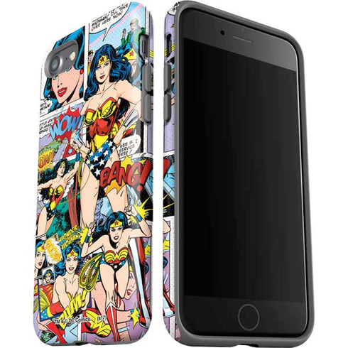 DC Comics Wonder Woman Comic Blast iPhone SE (2nd & 3rd Gen) Pro Case