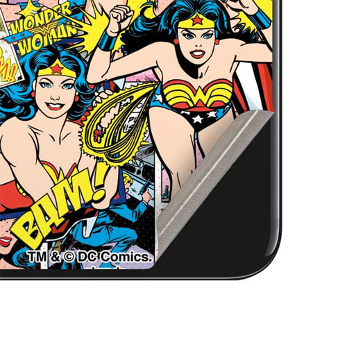DC Comics Wonder Woman Comic Blast iPhone SE (2nd & 3rd Gen) Skin