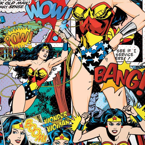 DC Comics Wonder Woman Comic Blast iPhone XS Max Skin