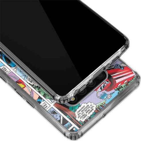 DC Comics Wonder Woman Comic Blast LG Stylo 6 Clear Case