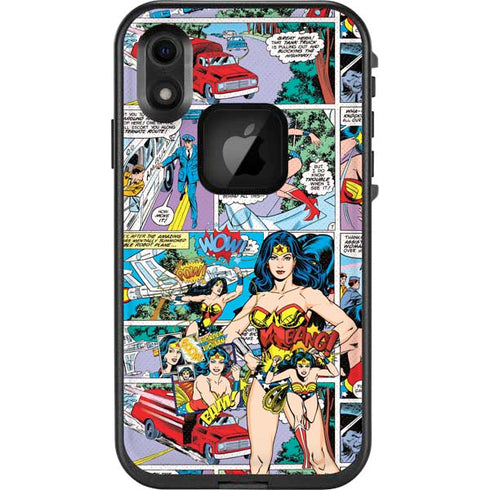 DC Comics Wonder Woman Comic Blast LifeProof Fre iPhone Skin