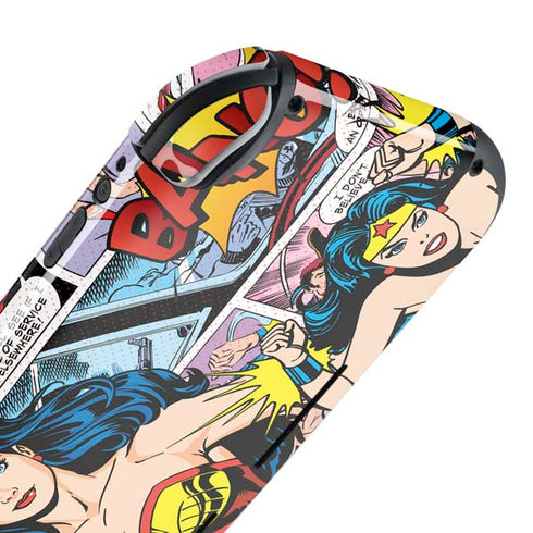 DC Comics Wonder Woman Comic Blast Nintendo Switch Lite Skin