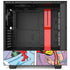 DC Comics Wonder Woman Comic Blast NZXT H510 Compact ATX Mid-Tower Case Skin