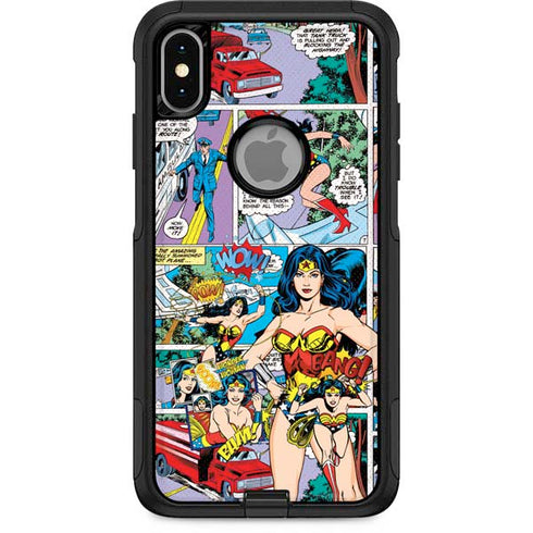 DC Comics Wonder Woman Comic Blast Otterbox Commuter iPhone Skin