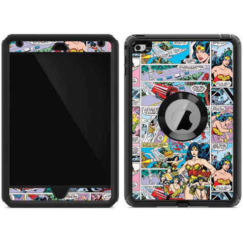 DC Comics Wonder Woman Comic Blast Otterbox Defender iPad Skin