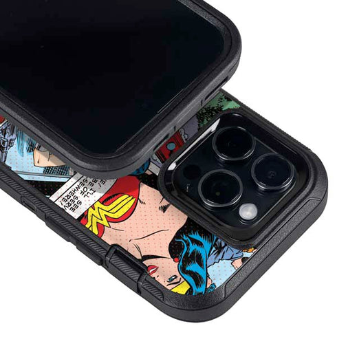 DC Comics Wonder Woman Comic Blast Otterbox Defender iPhone Skin