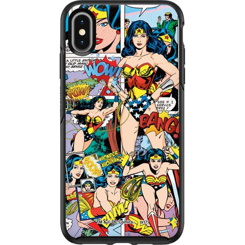 DC Comics Wonder Woman Comic Blast Otterbox Symmetry iPhone Skin