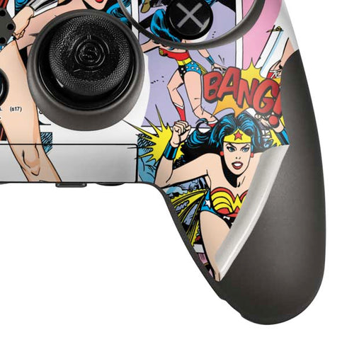 DC Comics Wonder Woman Comic Blast PlayStation Scuf Vantage 2 Controller Skin