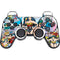 DC Comics Wonder Woman Comic Blast PS3 Dual Shock wireless controller Skin