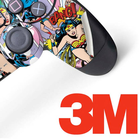 DC Comics Wonder Woman Comic Blast PS4 Controller Skin